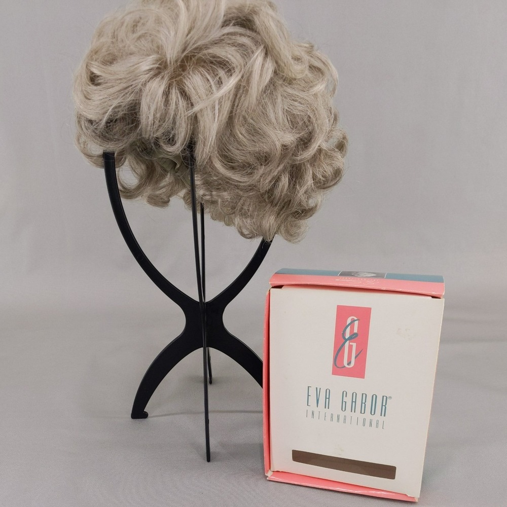 vtg 1988 Eva Gabor‎ Wig Petite Sweet Nothing In Original Box